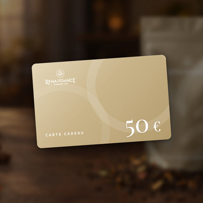 Carte cadeau Renaissance Tea de 50 €