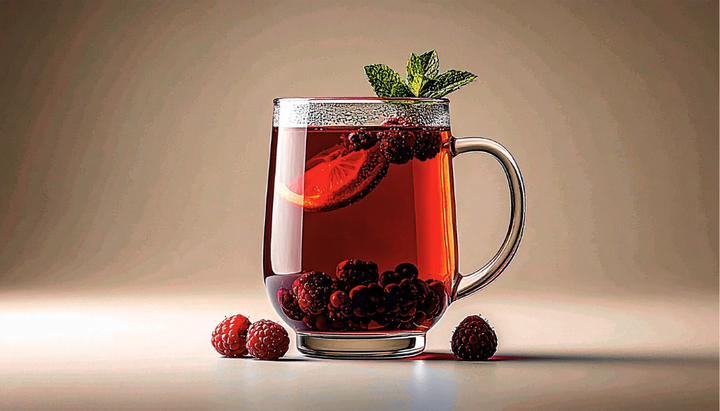 infusion de framboises