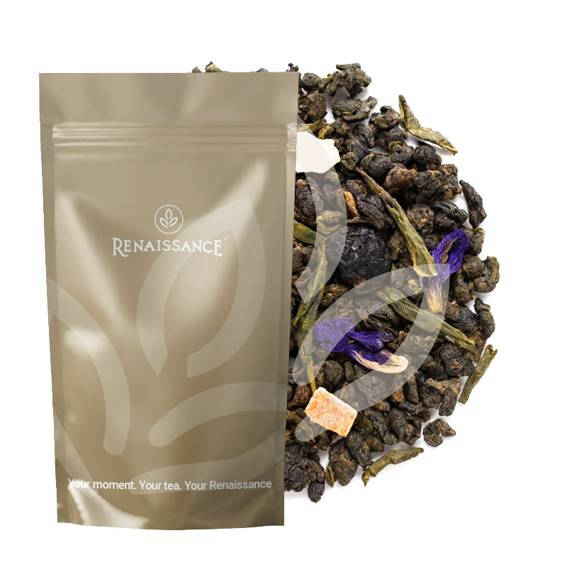 Thé Oolong Minty Blue - Myrtille - Menthe - visuel 3