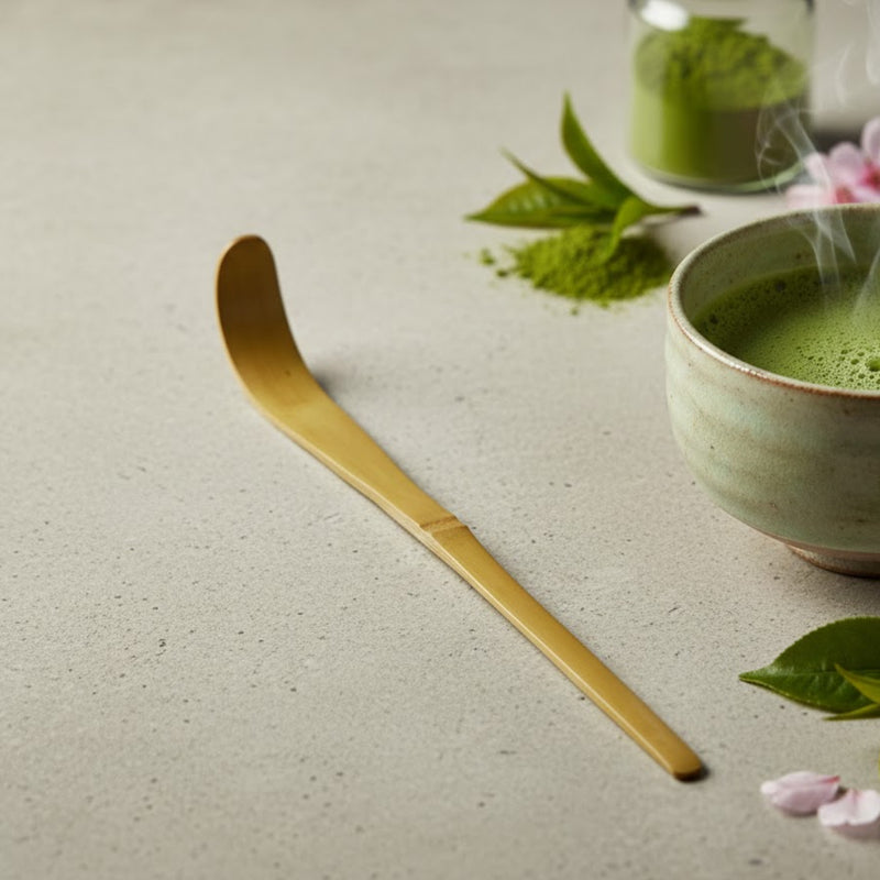 Cuillère à Matcha – Chashaku en bambou