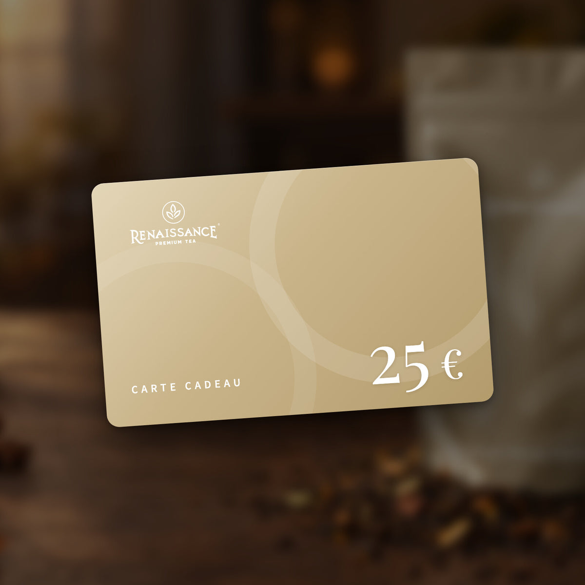 Carte cadeau Renaissance Tea de 25 €