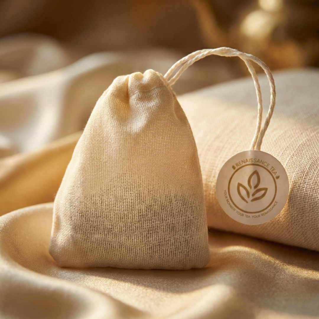 THÉS EN SACHET MOUSSELINE DE COTON